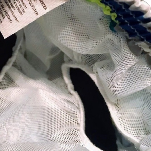 Healthtex Infant Boys 3-6 Mo Swim Trunks Swimsuit Camouflage Gray Blue Green New - Picture 2 of 8